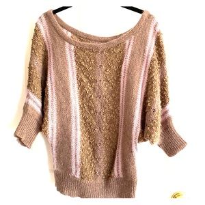 Off the shoulder sweater